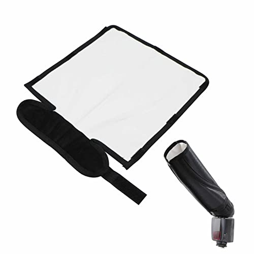 Flash Diffusor Riflettore Softbox Speedlite - Universale Bender Per Pieghevole Fotografia, Stroboscopica, Diffusori Lampeggiatore, Prodotto Studio Fot