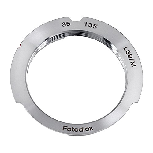 Fotodiox Anello Adattatore Per M39 (39Mm, Leica) Obiettivo A Fotocamera Leica M Con Interlinea 35Mm/135Mm