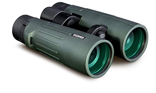 Konus | Konusrex 12X50 Binocolo Verde A Ponte Aperto Con Ottiche A Trattamento Silver, Super Leggero, Con Zoom 12X50