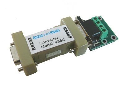 Kalea-Informatique Convertitore Da Rs232 A Rs485 Con Connettori Db9 E Morsettiera Cablata Per Montaggio Rs-485