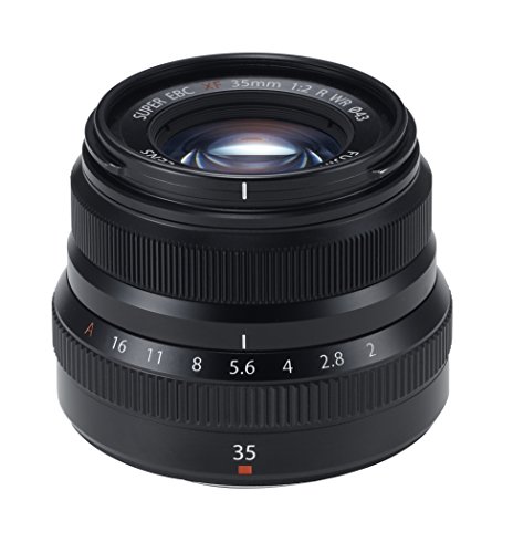 Fujifilm Fujinon Xf 35Mm F2 R Wr Obiettivo 35Mm, F/2, Resistente Intemperie, Attacco X Mount, Nero