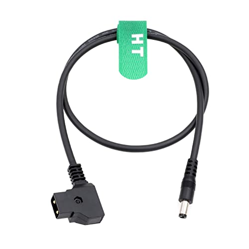 Hangton D-Tap A Dc Barrel 5.5 Cavo Di Alimentazione Da 2,1 Mm Per Smallhd Atomos Ninja Shogun 7 Inferno Flame Monitor Lilliput V-Mount 60 Cm