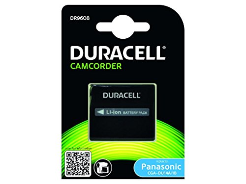 Duracell Dr9608 Batteria Per Panasonic Vw- Vbd140, 7.4 V, 1440 Mah, Nero