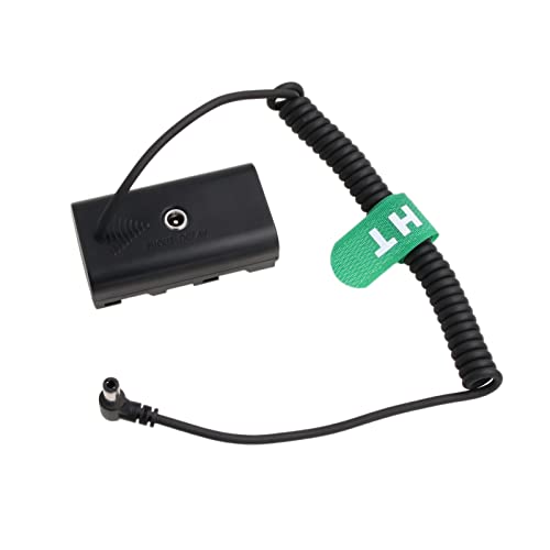 Hangton Dc Barrel A Np-F970 F750 F550 Fittizio Alimentazione A Batteria Per Monitor Sony Atomos Shinobi Shogun Inferno Ninja, Luce Led