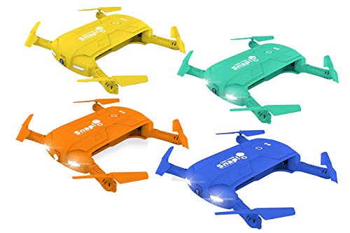 Twodots - Two Dots Snap The Social Drone Cam Hd 1Mpx Con Giroscopio Stabilizzatore A 6 Assi Colore Blu