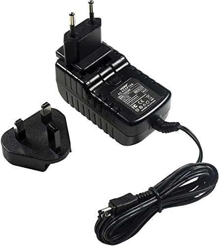 Hqrp Adattatore Di Alimentazione/Caricatore Per Jvc Ap-V14E Ap-V15E Ap-V17E Ap-V19E Ap-V20M Ap-V21, Everio Gz-Mg130, Vc Gz-Mg255 Gr-D750 Gr-Da30U Gz-H