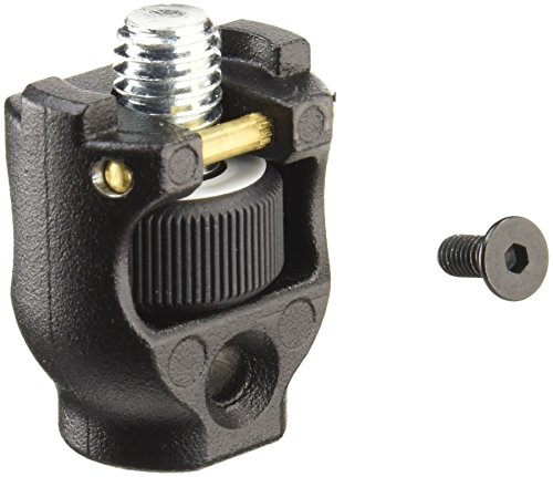 Manfrotto 244Adpt38Ar Adattatore Per 244 Con Attacco Da 3/8 Ed Antirotazione, Nero