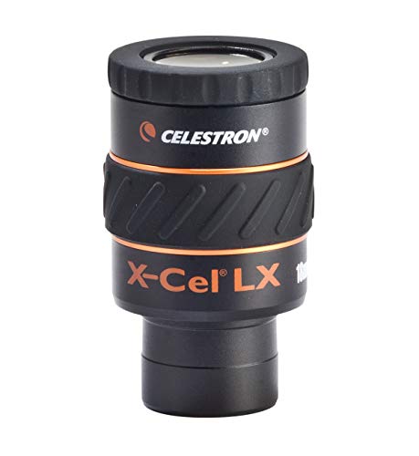Celestron Ce93425 Oculare X-Cel Lx, Distanza Focale 18 Mm, Filettatura 1,25"