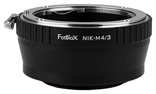 Fotodiox Anello Adattatore Professionale Nikon Obiettivo A Fotocamera Mft Micro 4/3 Four Thirds