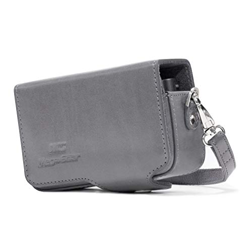 Megagear Mg1206 Custodia Per Fotocamera Sony Cyber-Shot Dsc-Rx100 V, Dsc-Rx100 Iv, Dsc-Rx100 Iii, Dsc-Rx100 Ii, Grigio