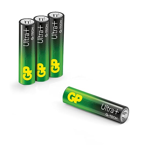 Gp Batteries Ultra Micro (Aaa) Batteria Alcalina Manganese 1,5 V, 4 Pezzi.