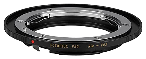 Fotodiox Anello Adattatore Professionale Per Nikon Obiettivo A Fotocamera Canon Eos