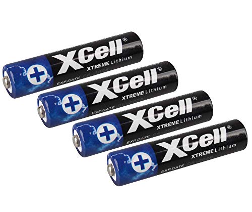 Xcell 145874 Xtreme Fr03/L92 - Batteria Al Litio Micro (Aaa), 1,5 V, 4 Pezzi