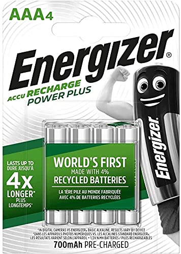Energizer Nimh Power Plus Aaa 700Mah - Blister Da 4