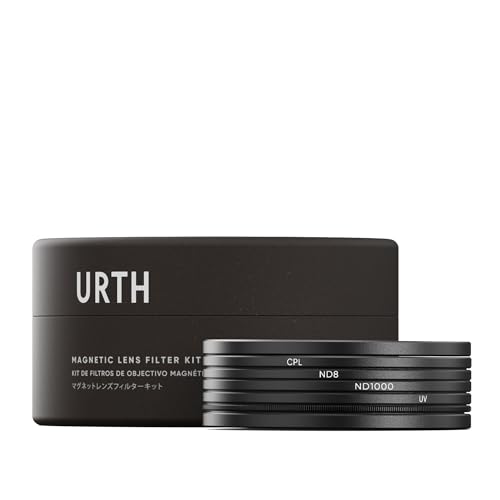 Urth Uv, Circular Polarizing (Cpl), Nd8, Nd1000 Lens Filter Kit (Plus+) (67Mm, Magnetica)