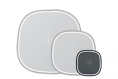Manfrotto Ll Lr1250 Pannello Circolare, Diametro 30 Cm, Grigio Neutro/Bianco