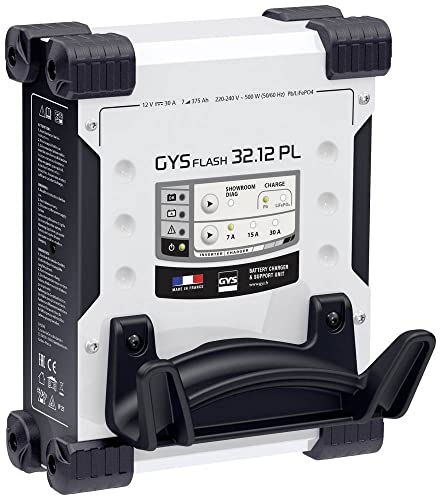 Gys Gysflash 32.12 Pl 027381 - Caricatore Automatico, 12 V, 30 A