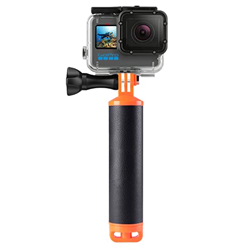 Suptig Impugnatura Galleggiante Handler Floating Hand Grip Compatibile For Gopro Hero 7 Hero 6 Hero 5 Hero 4 Hero 3 Apeman Campark Crosstour Action Ca