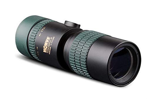 Konus | Konusmall-2 Monocolo Tascabile Da Caccia, Doppia Messa A Fuoco, Con Zoom Variabile 7-17X30
