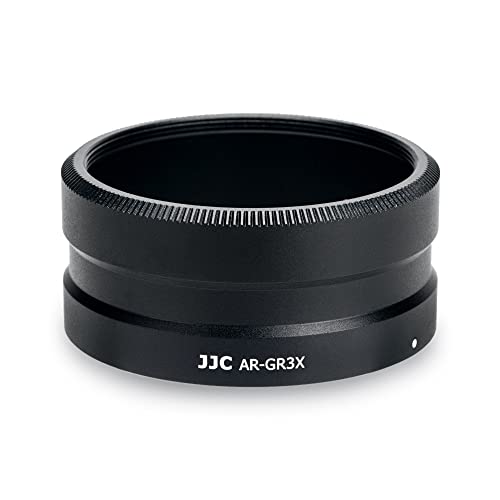 Jjc Adattatore Obiettivo Ga-2 Per Obiettivo Di Conversione Tele Ricoh Gt-2 Su Fotocamera Ricoh Gr Iiix, Sostituisce L'Adattatore Obiettivo Ric. Ga-2,