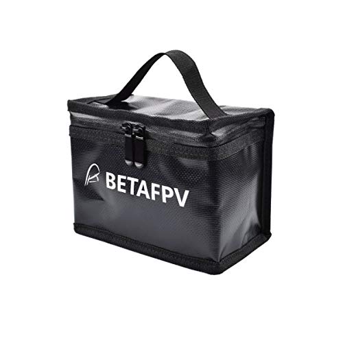 Betafpv Fireproof Explosionproof Waterproof Safe Lipo Battery Bag For Fpv Whoop Lipo Battery Storage Charging Fire And Water Resistant Highly Sturdy D