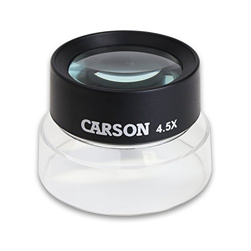 Carson Lumiloupe Series Ll-10, Ll-20, Ll-55, Ll-77 - Ll-77 Ingrandimento 4.5X (Ll-55). 5X
