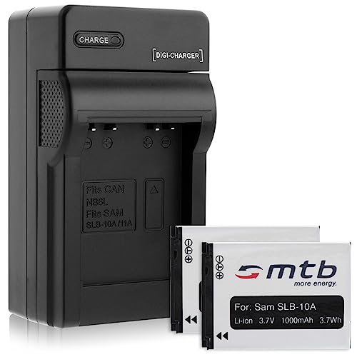 2 Batterie + Caricabatteria (Auto/Corrente) Per Jvc Bn-Vh105, Gc-Xa1, Xa2 / Benq Dli-301/ Silvercrest..Vedi Lista