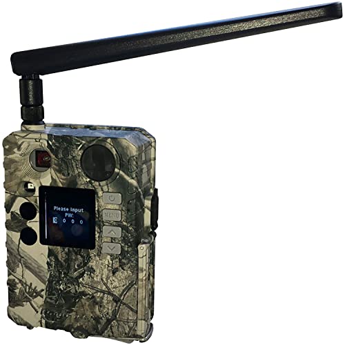 Berger & Schröter Telecamera Da Caccia 4G/Lte Bg310-M Wildkamera 18 Mp, 940Nm 18 Mill. Pixel Trasferimento Dimages 4G, Registra