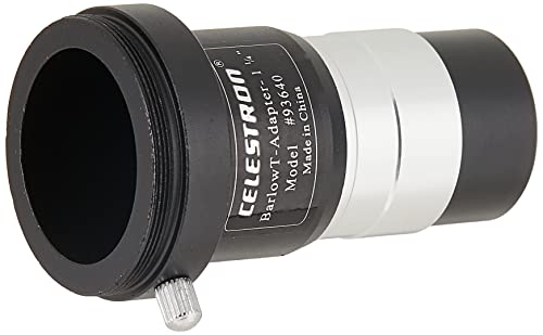 Celestron Ce93640 Raccordo Fotografico Universale Con Barlow 2X 31.8Mm