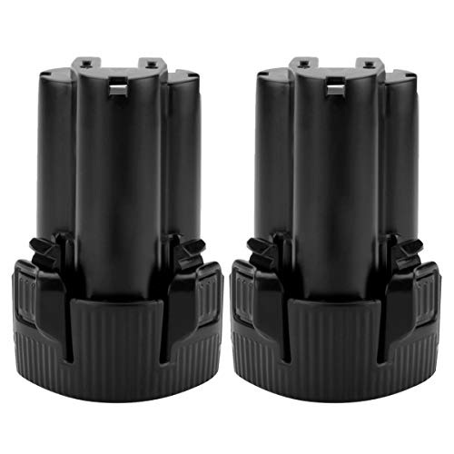 2X Shentec Li-Ion 10.8V-12V 3000Mah Compatibile Con Makita Batteria Bl1013 Bl1014 194550-6 194551-4 195332-9 Df030D Df330D Td090D