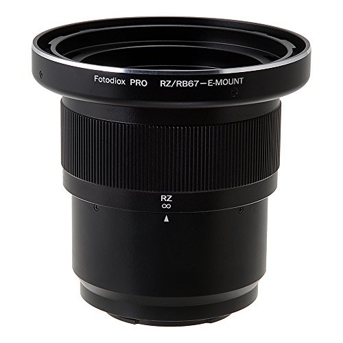 Fotodiox Pro Adattatore Per Obiettivo Compatibile Con Obiettivi Mamiya Rb67 E Rz67 Su Fotocamere Con Attacco Sony E