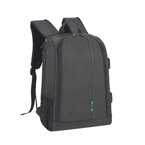 Rivacase7490 Slr Backpack - Zaino Per Fotocamera Dslr Fino A 15.6"", Nero