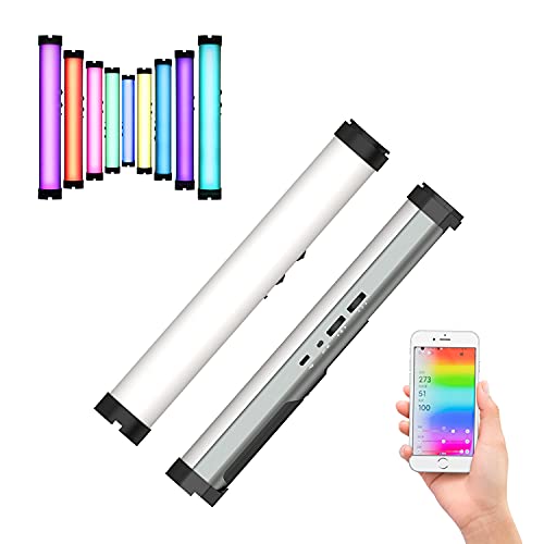 Yc Onion Palmare Led Light Stick Con App Control, Cri98+, Tlci 98+, Rgb Full Color 0-360, Usb Ricaricabile, Temperatura Colore Regolabile 3200K-6200K
