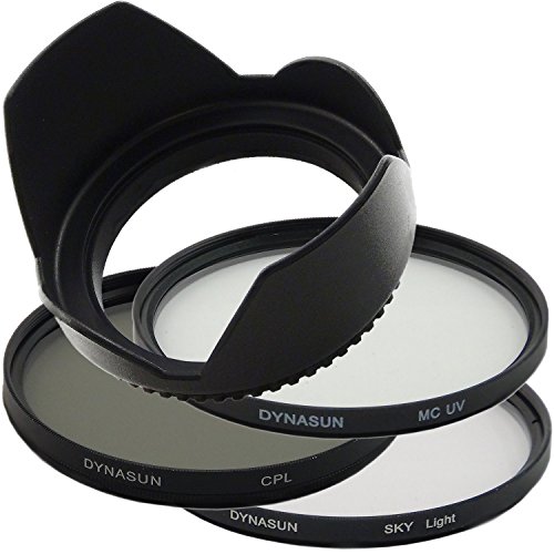 Filtro Multicoated Ultra Violetto Dynasun 58 Mm + Polarizzatore Circolare 58Mm + Skylight + Paraluce