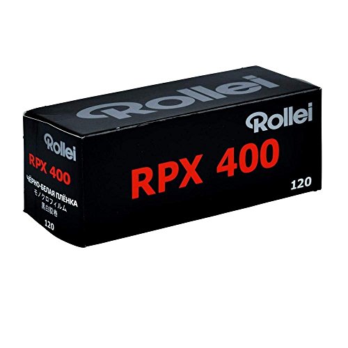 Rollei Rpx 400 120 - Rotolo Di Pellicola In Bianco E Nero, Confezione Singola