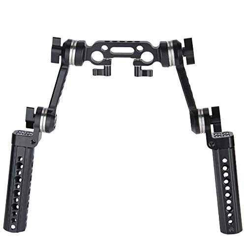Niceyrig Rosette Impugnatura Kit Con Prolunga Braccio Arri Standard Rosette Mount Adapter 15Mm Rod Morsetto Per Run N Gun Shooting Support