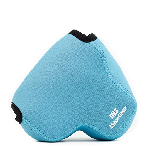 Megagear Mg1167 Custodia In Neoprene Compatibilie Con Panasonic Lumix Dc-Fz82, Dc-Fz70, Fz72 – Blu