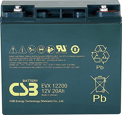 Csb Bleiakku Evx12200 Zyklenfest