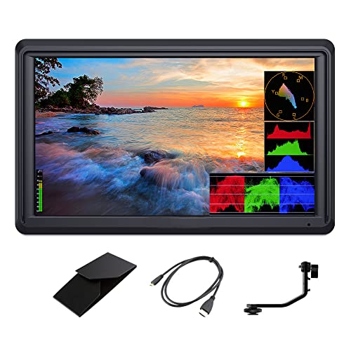 Feelworld Fw568V2 Dslr Field Monitor 5,5 Pollici 3D Lut Waveform Vector Scope 1920X1152 4K Schermo Hdmi Con Parasole Per Stabilizzatore