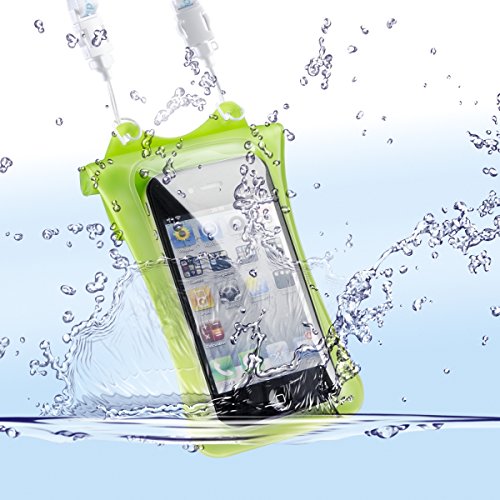 Dicapac Wp-I10 - Custodia Subacquea Per Apple Iphone, Ipod, Colore: Verde