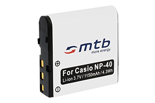 Batteria Np-40 Per Casio Exilim Ex-Fc.. / P.. / Z.. + Vedi Lista!