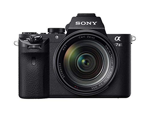 Sony Alpha 7M2 E-Mount - Fotocamera Digitale Full Frame Ilce-7M2 Zeiss Kit (24,3 Megapixel, Display Lcd Da 7,6 Cm (3 Pollici), Video Full Hd, Sensore 