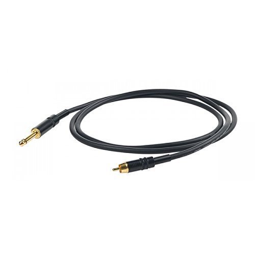 Proel Chlp220Lu3 Cavo Audio Professionale "Adapter" Con Connessioni Spina Jack Mono Ø 6.3 Mm Yongsheng - Spina Rca Yongshen - 3Mt.