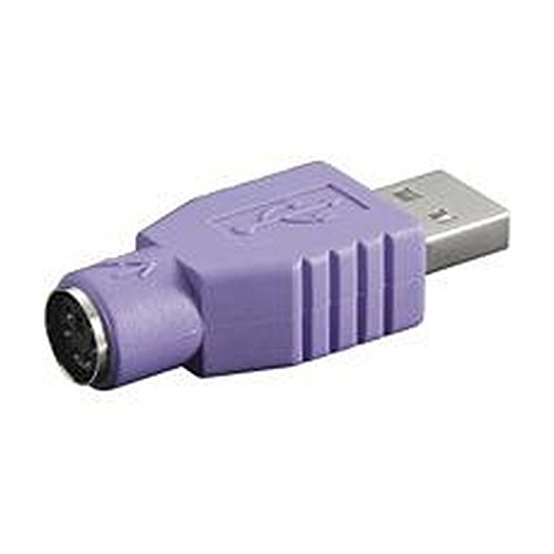 Goobay Usb / Ps2 Adapter Grigio, Viola Cavo Di Interfaccia E Adattatore