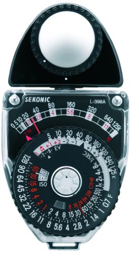 Sekonic Se L398A Esposimetro Serie Studio Delux, Lettura Ambiente Per Fotografia, Nero