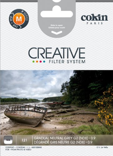 Cokin P121 Filtro Degradante G2 Nd8 Con Sistema Creativo A “P”, Grigio