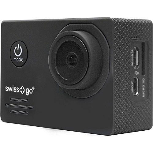 Swiss+Go Sg-1.8W Fotocamera Per Sport D'Azione Full Hd 12 Mp Wi-Fi 60 G