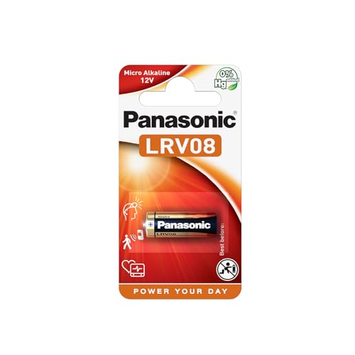 Panasonic Lrv08 Micropila Alcalina, Blister 1, Rosso/Oro