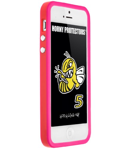 Horny Protectors-Custodia Bumper Per Iphone 5, Colore: Multicolore