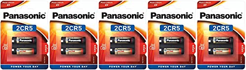 Corp. Panasonic Batteria Al Litio 2Cr5 6V - Blister 1X5 - Confezione 5 Blister